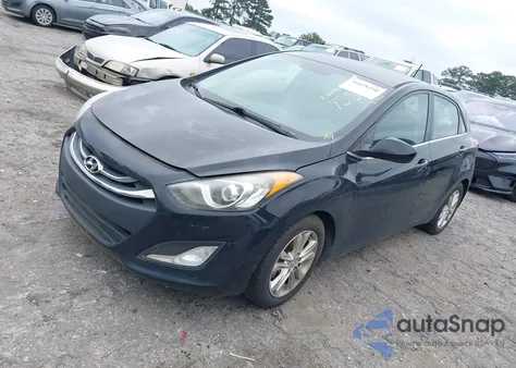 2014 Hyundai Elantra Gt из США, поврежденный, VIN KMHD35LHXEU214559